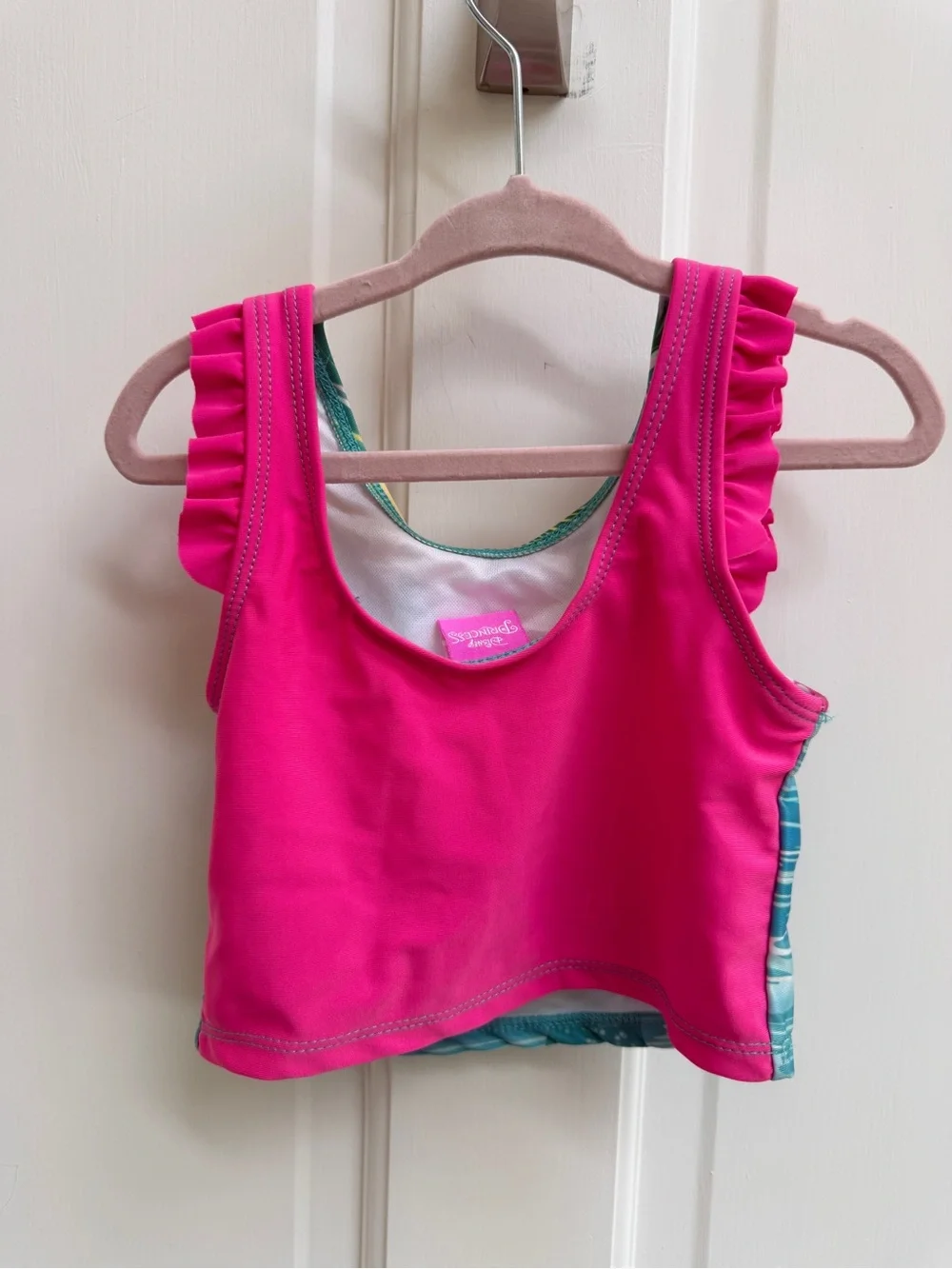 NWOT Disney Princess Ariel Little Mermaid Tank Top Bathing Suit Swim Bikini